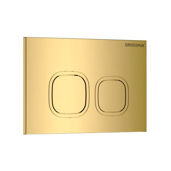 Клавиша смыва Grossman Cosmo 700.K31.02.300.300 золото глянцевый